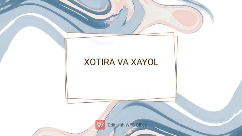 Xotira va hayol