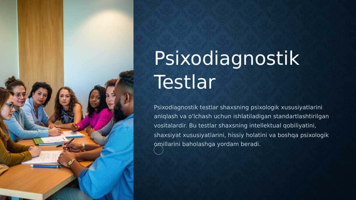 Psixodiagnostik Testlar