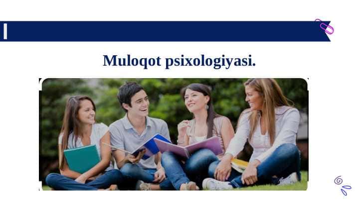 Muloqot psixologiyasi