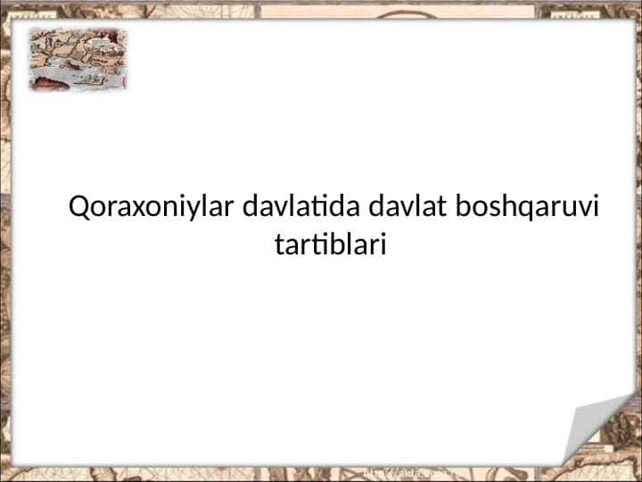 QORAXONIYLAR
