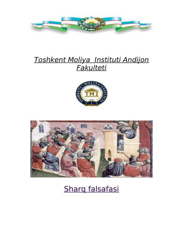 Sharq falsafasi