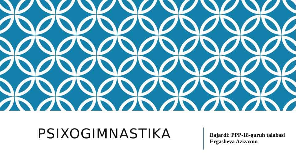 Psixogimnastika