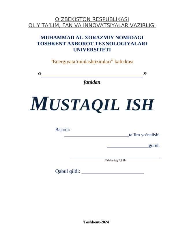 Bozor konyukturasini tadqiq etish va bashorat qilishBozor konyukturasini tadqiq etish va bashorat qilish