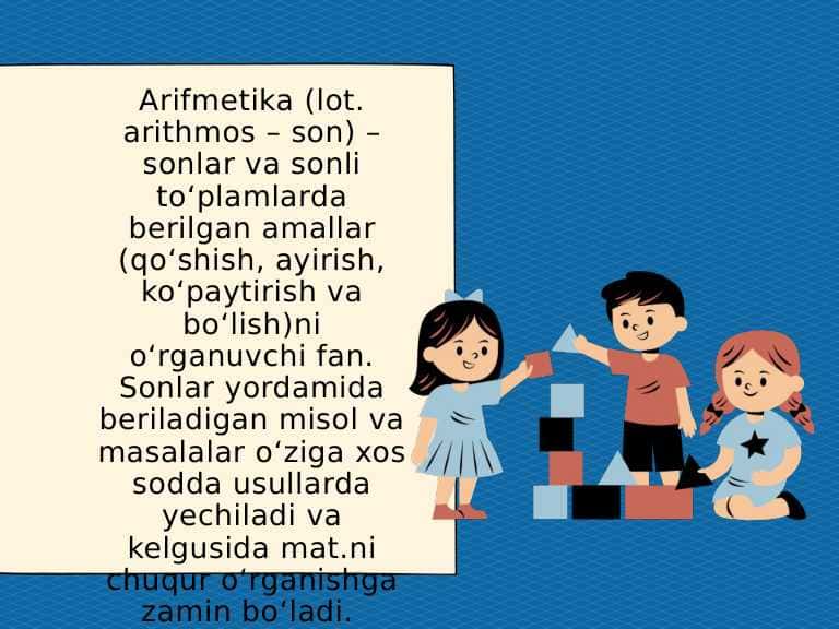 Arifmetik amallar