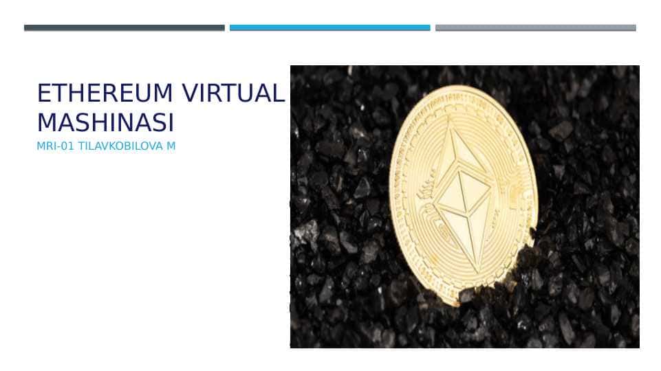 ethereum kriptovalyuta