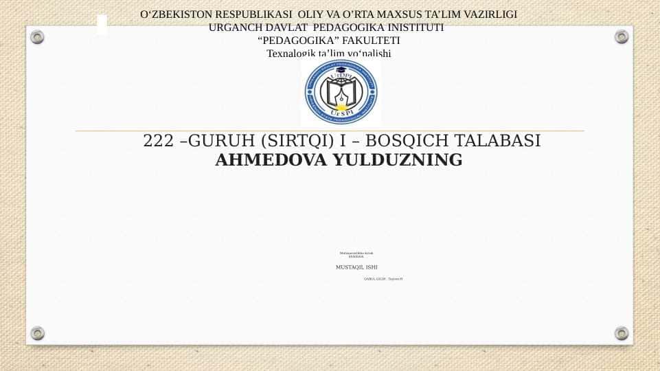 Interyerda o‘simliklar dunyosi