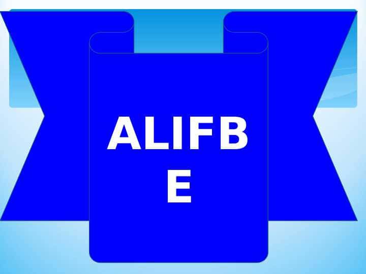 ALIFBE “ng tovush va ng harglarini mustahkamlash”