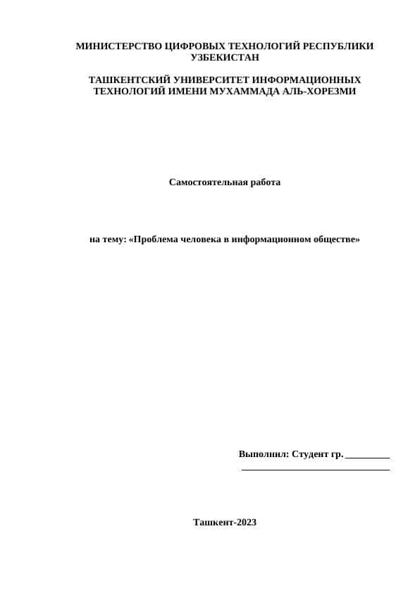 Проблема человека в информационном обществе.docx