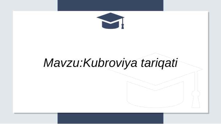 Kuvroviya tariqati