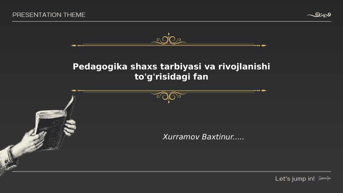 Pedagogikadan