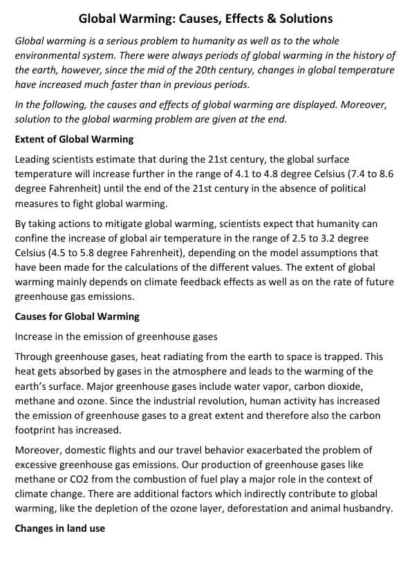 "Global Warming: The Silent Crisis Shaping Our Future"