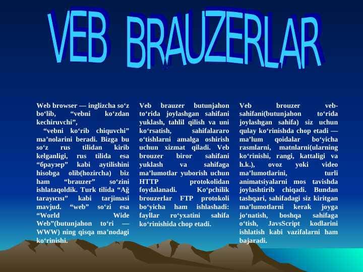 VEB BRAUZERLAR