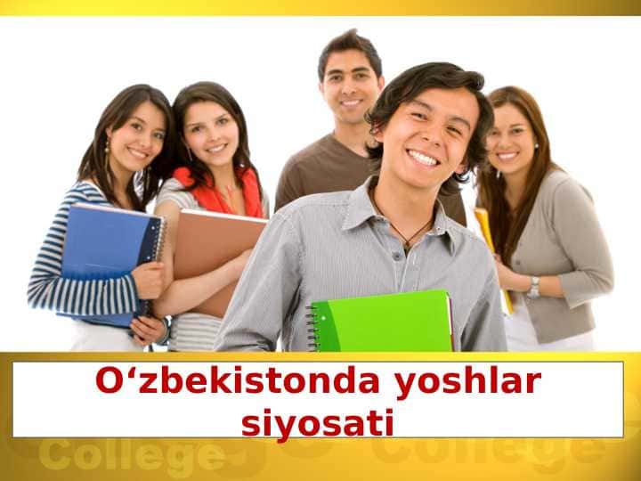 O‘zbekistonda yoshlar siyosati