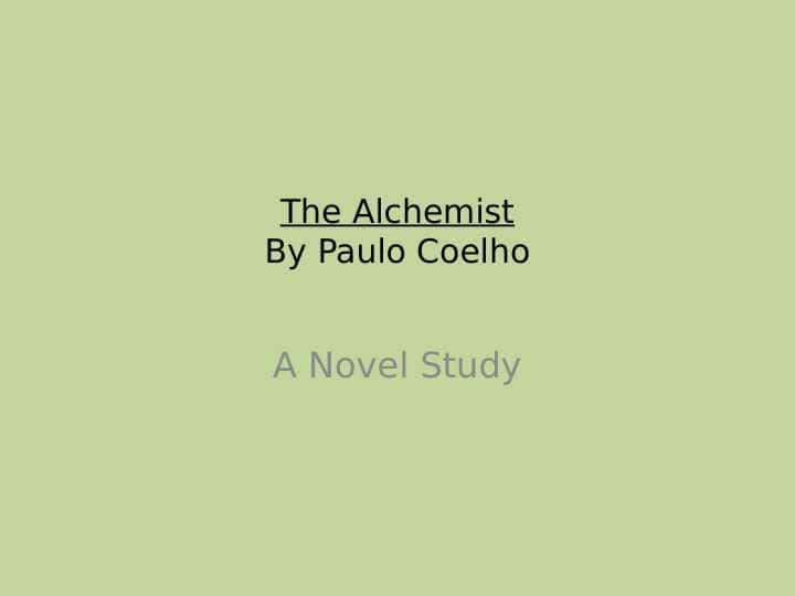 The Alchemist