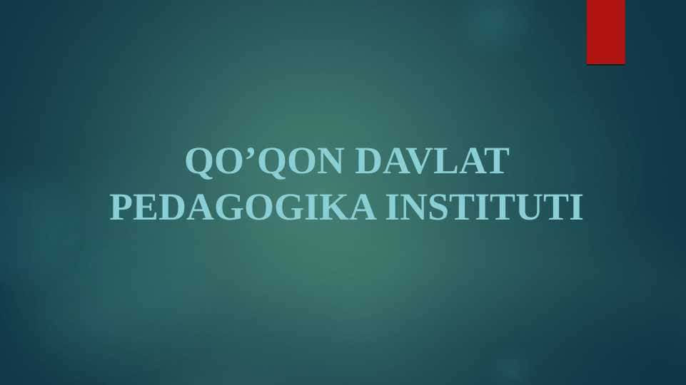 O‘quvchilarning aqliy tarbiyasi