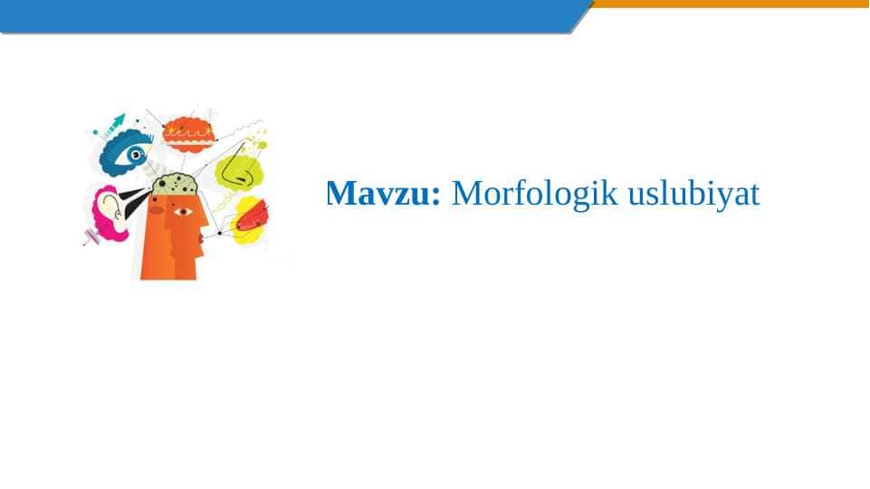 Morfologik uslubiyat