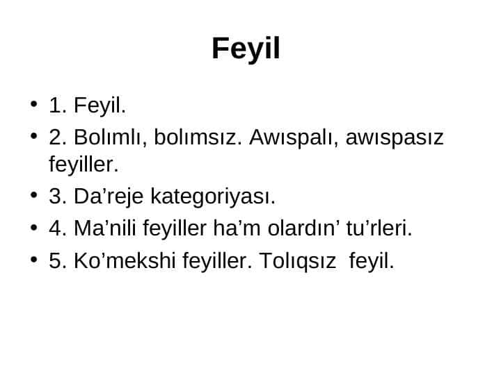 Feyil