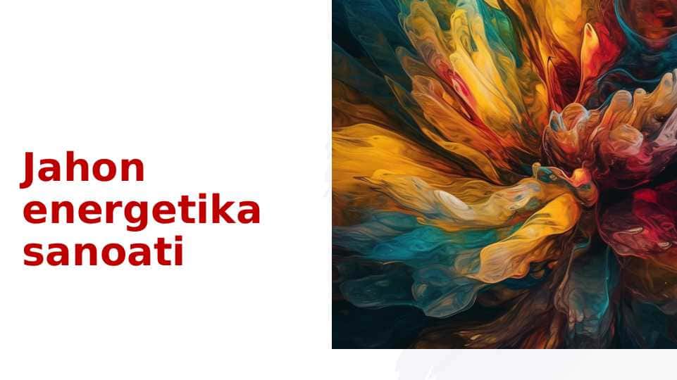 Jahon energetika sanoati