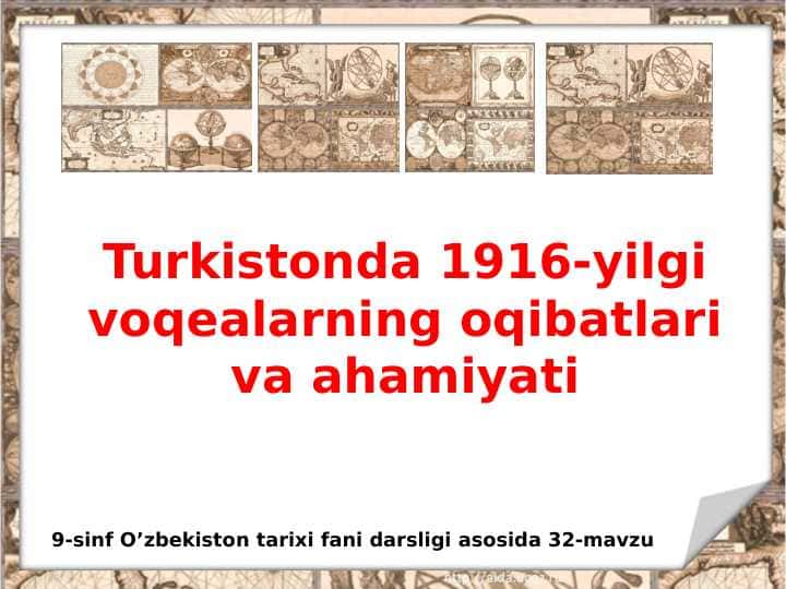 Turkistonda 1916-yil qózgoloni ahamiyati va oqibatlari.pptx