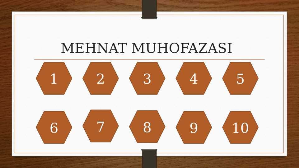 Mehnat muhofazasi bo'yicha savollarga javoblar , taqdimot ko'rinishida