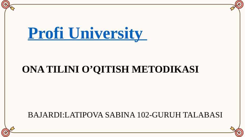 Fe'l so'z turkimini oʻrganishda interfaol metodlarning ahamiyati