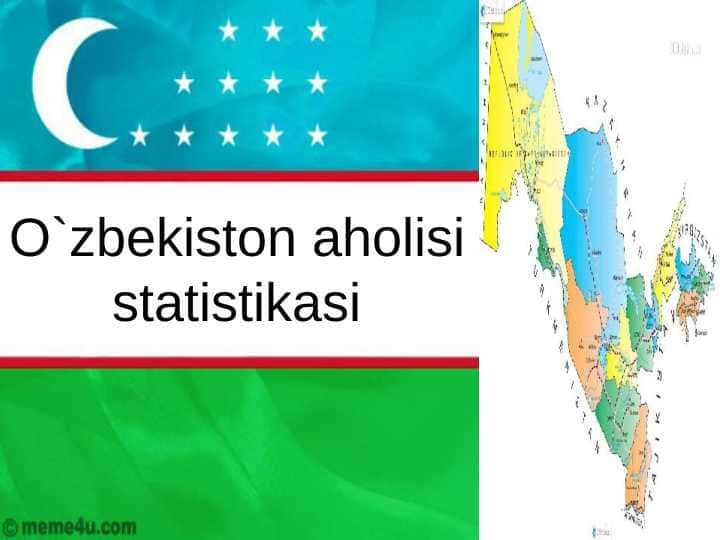 O`zbekiston aholisi statistikasi