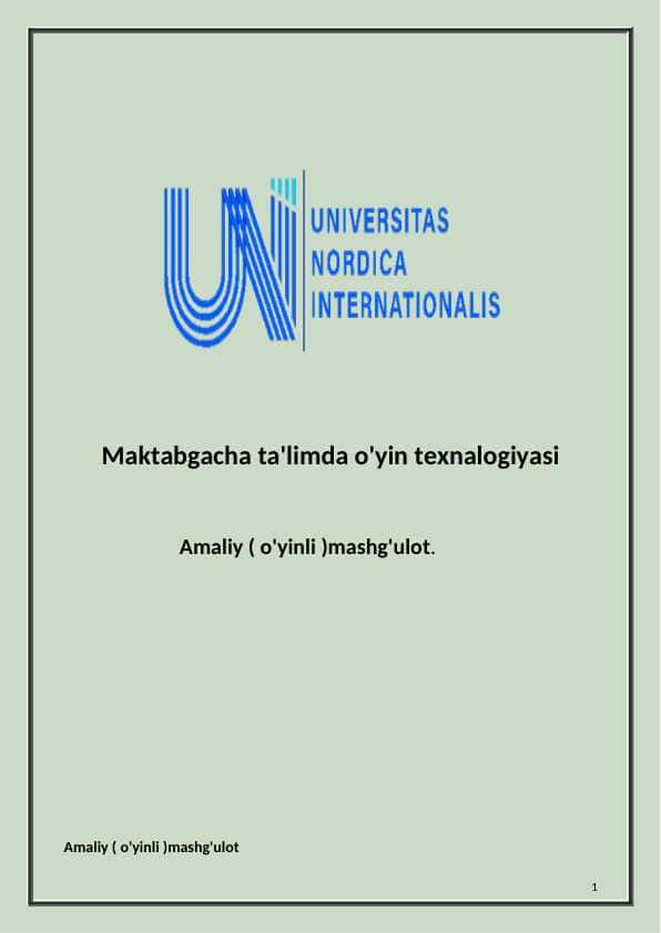 Oyin texnalogiyasi