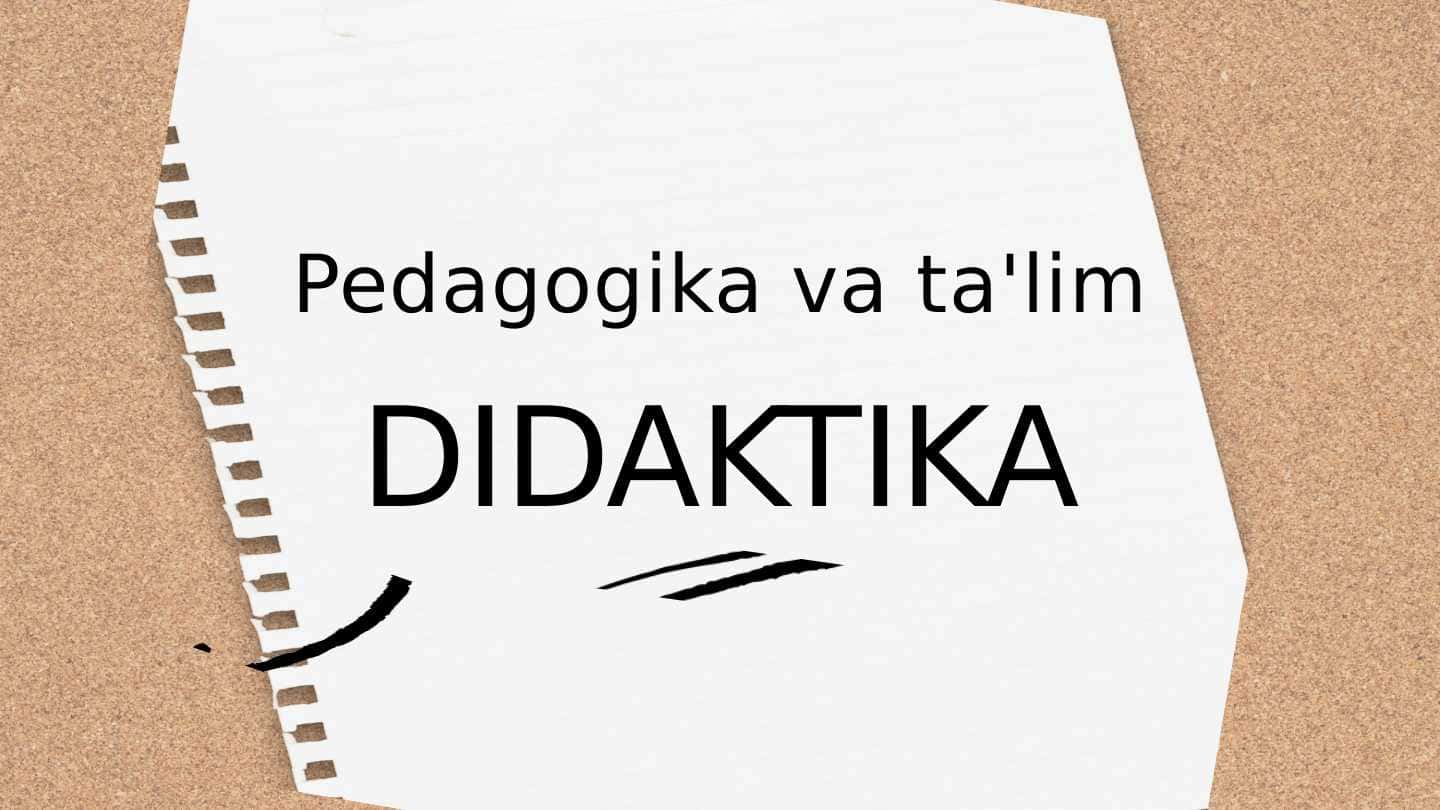 DIDAKTIKA