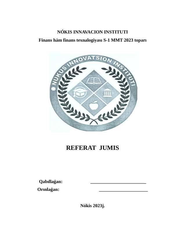 Ekonomikaliq informatciyalardi keste redaktorlari qurallarindan paydalangan halda qayta islew programmalari.