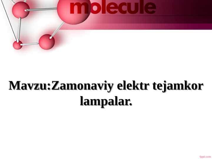 Zamonaviy elektr tejamkor lampalar