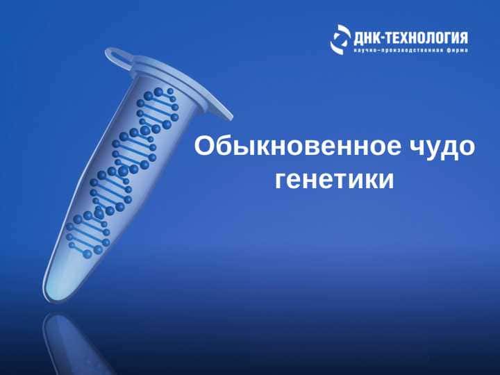 Обыкновенное чудо генетики