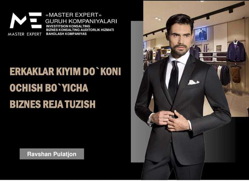 KIYIM DO'KON OCHISH BOYICHA BIZNESS REJA.