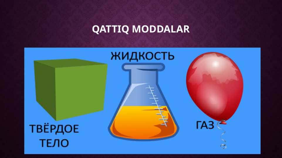 QATTIQ MODDALAR