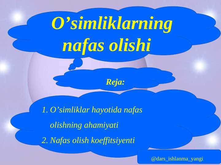 7-sinf biologiya nafas olishning mohiyati.PPT
