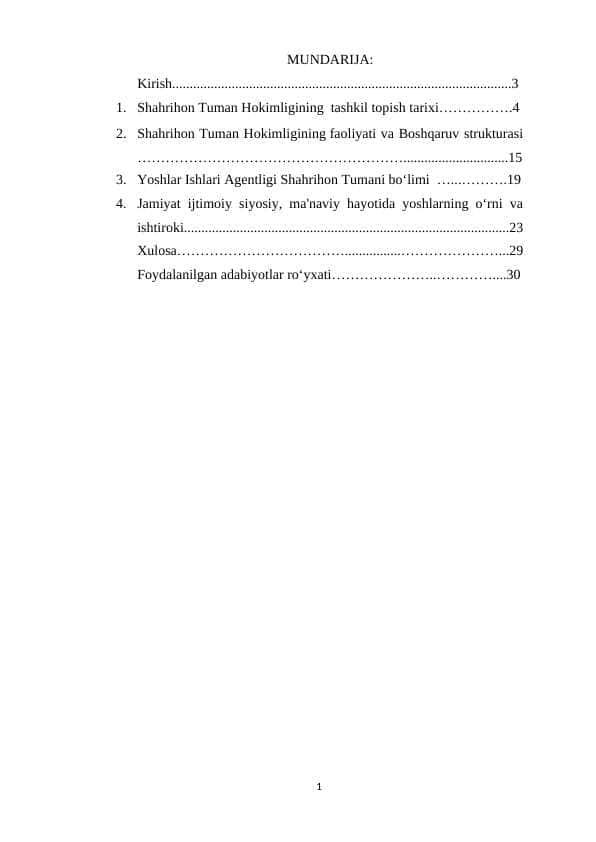 Shahrihon Tuman Hokimligining tashkil topish tarixi