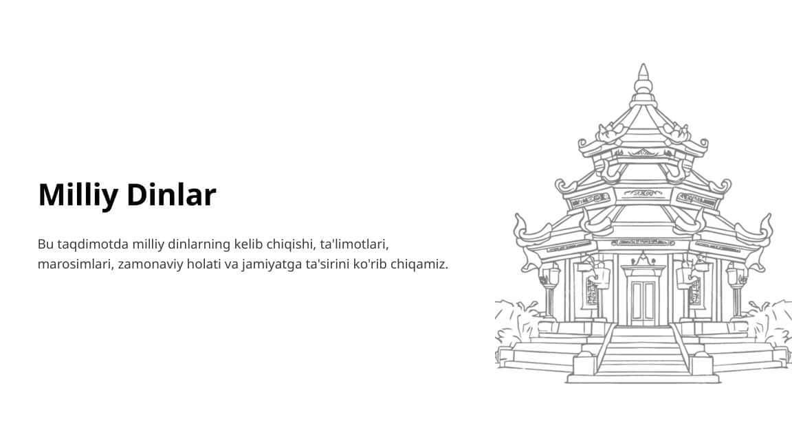 Milliy dinlar