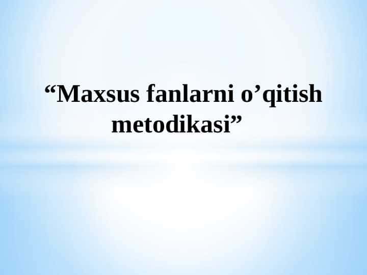 Magistratura ta’limida o’quv jarayoni muddati va uni tavsiflanishi.