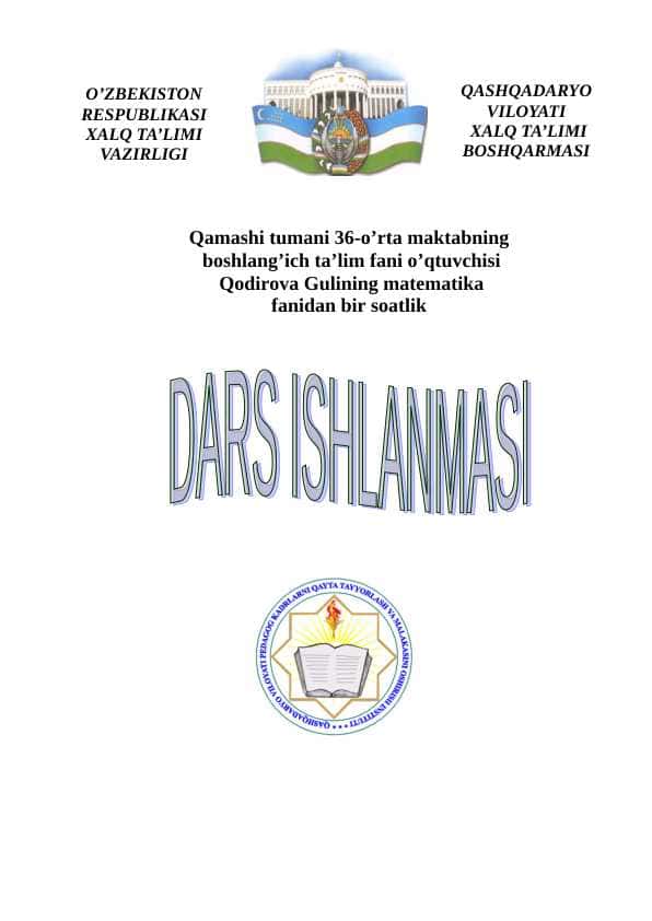 Boshlangʻich sinf o’quvchilariga murakkab masalalar yechishni o`rgatish usullari