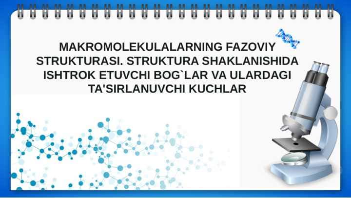 Makromolekulalar