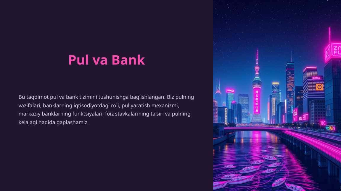 Banklarning iqtisodiyotdagi roli
