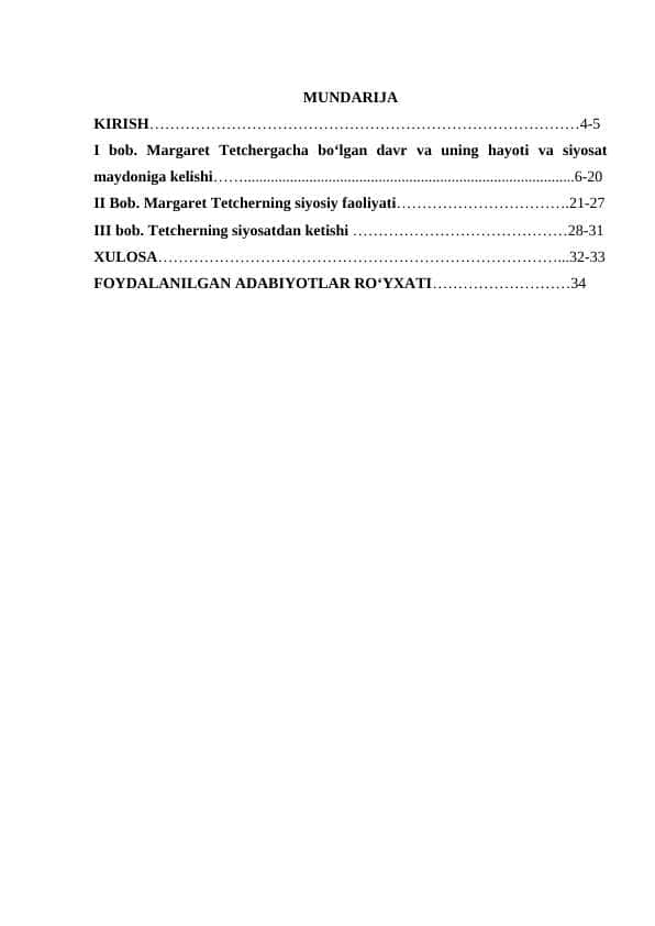 Margaret Tetcher boshqaruvi davrida Birlashgan Qirollik