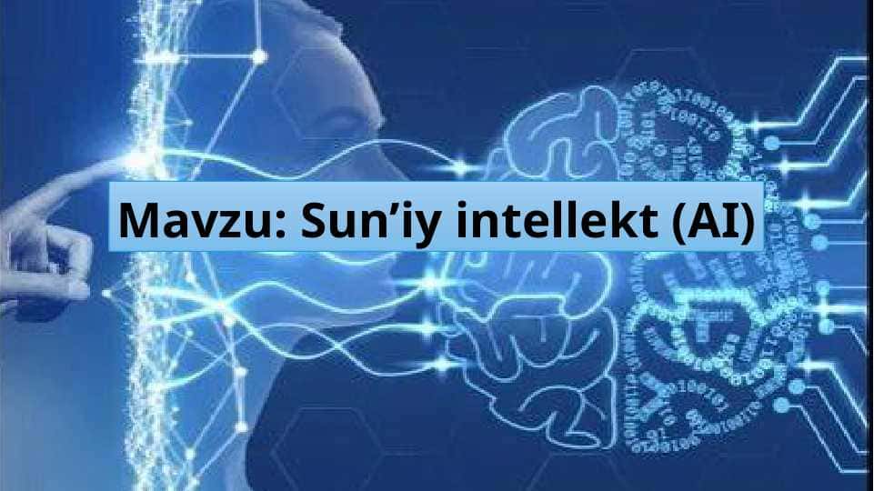 Sun’iy intellekt (AI)
