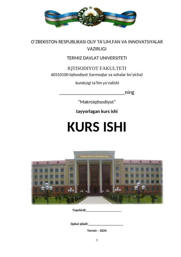 Davlat budjetini samarali boshqarish va modernizatsiyani qo‘llab-quvvatlash