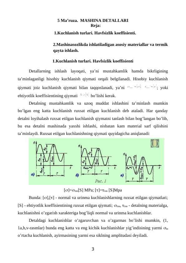 MASHINA DETALLARI