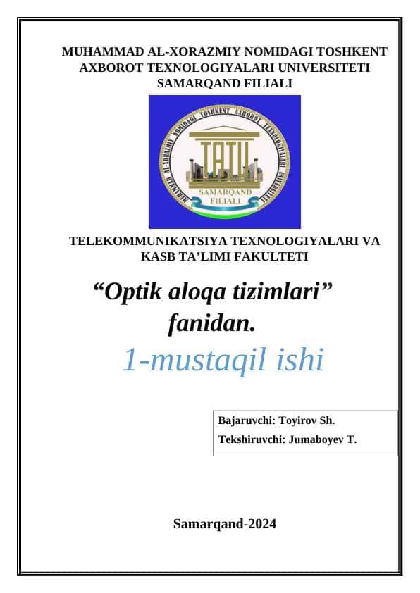Optik aloqa tizimlarining liniya kodlari.