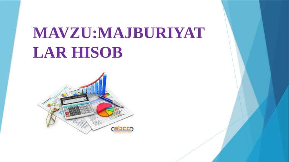 Majburiyatlar hisob