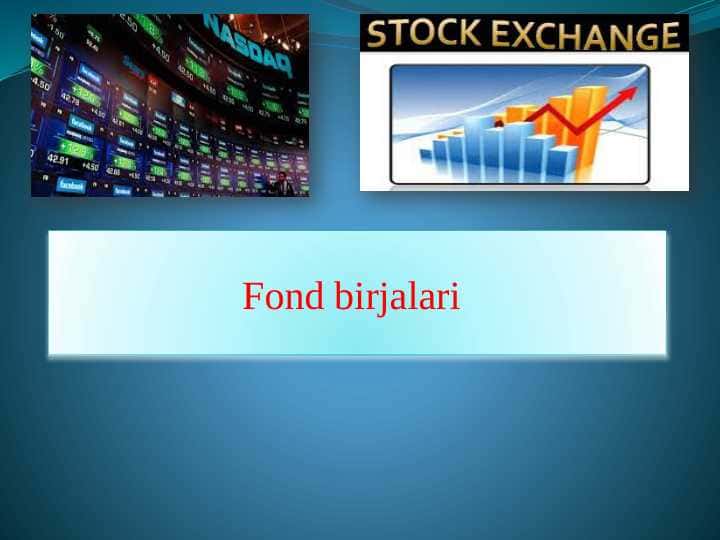 Fond birjalari