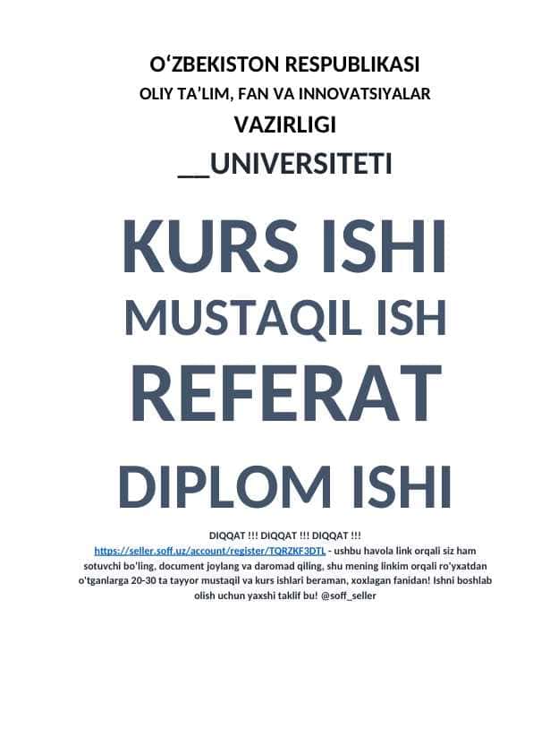 Om nızamların úyreniw
