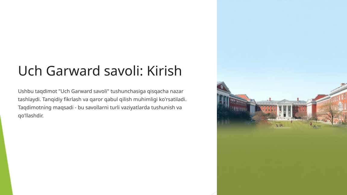 Uch Garward savoli