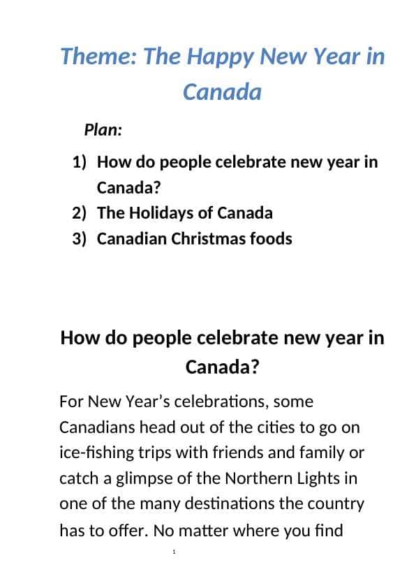 New Year